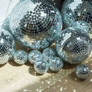Boule à facettes 10 cm, boule disco Twicy Store