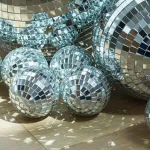 Boule à facettes 10 cm, boule disco Twicy Store