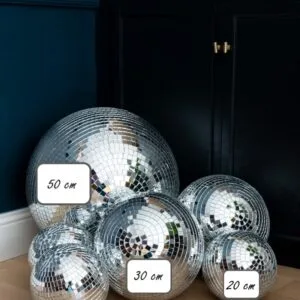Boule à facettes 20 cm, boule disco Twicy Store