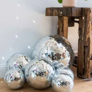 Boule à facettes 20 cm, boule disco Twicy Store