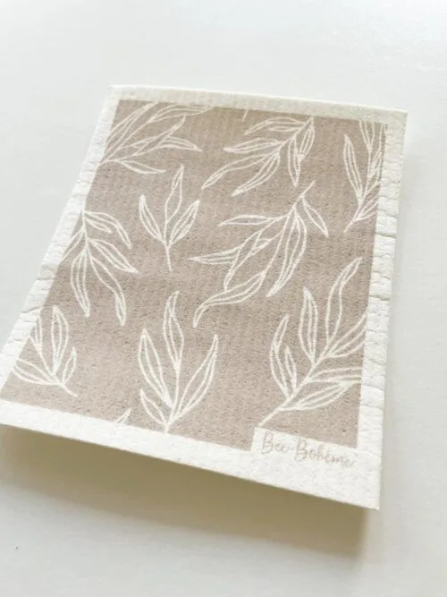Lot de 3 éponges lavables zéro déchet "collection Leaf" - Twicy Store – Image 3