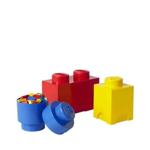 Pack de 3 briques de rangement Lego