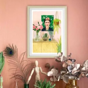 Affiche Frida A4 par Mélanie Voituriez