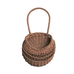 Panier mural ‘Emilou’ (brun foncé) Meri Lou | Twicy Store