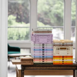 Caisse de rangement pliable « Minibox » Aykasa – Petit modèle 6 coloris