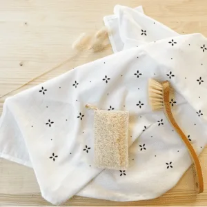 Torchon en lin et coton Bee Bohème – Twicy Store
