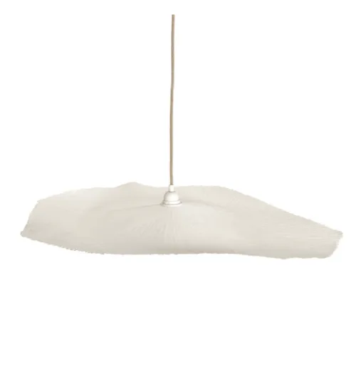 Luminaire Abat-jour en papier mâché réalisé à la main - Grand modèle
