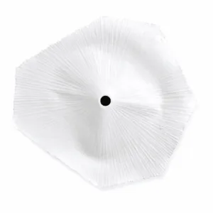 Abat-jour suspension « Fleur » en papier mâché – Deux tailles