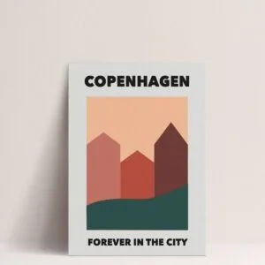Série d&rsquo;affiches illustrées « Forever in the City » – plusieurs villes au choix