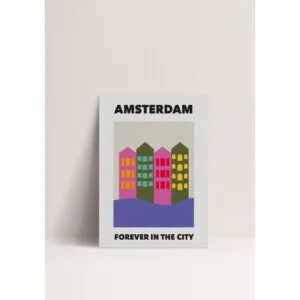 Série d&rsquo;affiches illustrées « Forever in the City » – plusieurs villes au choix