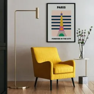 Série d’affiches illustrées « Forever in the City » – plusieurs villes au choix