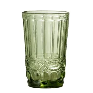 Lot de 4 verres sculptés « Florie » Bloomingville