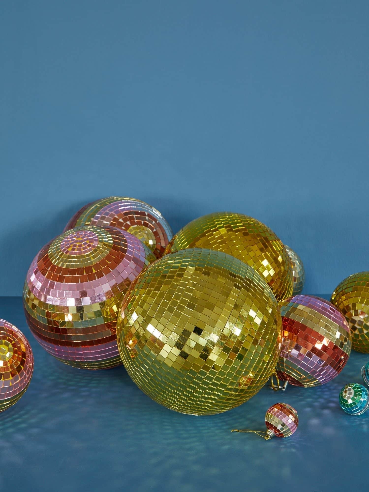 Boule à facettes dorée 15 cm, boule disco déco Twicy Store