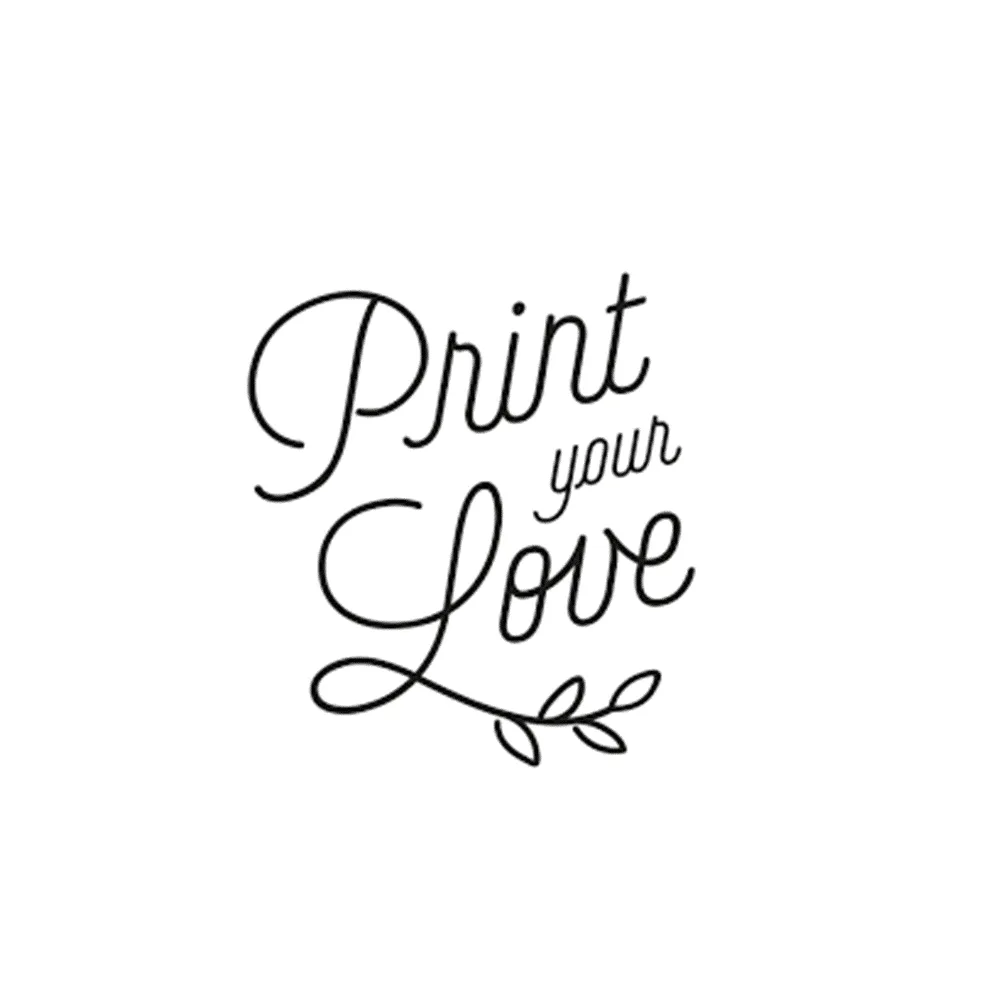 Logo Print Your Love