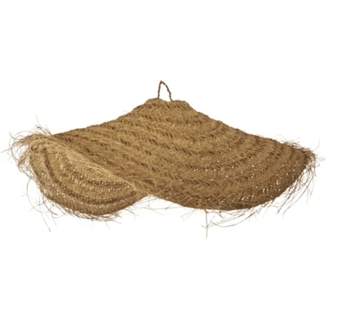 Suspension marocaine "Parasol" en fibre naturelle - 100 cm – Image 2