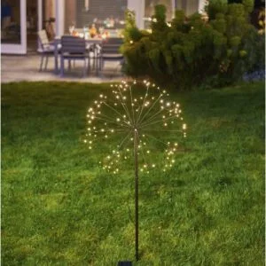 Lampe solaire « Fleur Dandelion » 45 cm