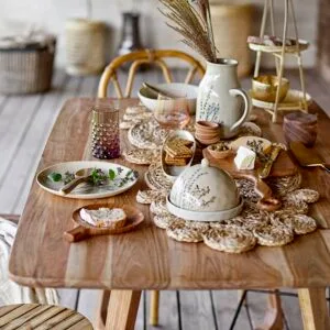 Chemin de table « Valder » en jute Bloomingville