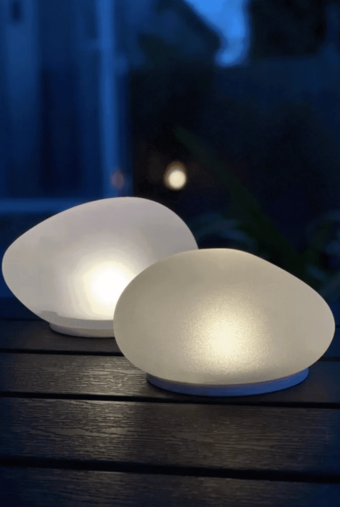 BALISE SOLAIRE,01--Lampe Led solaire en verre mosaïque, luminaire