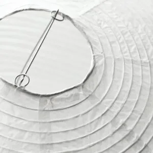 Abat-jour ovale en papier de riz « Rica » blanc House Doctor