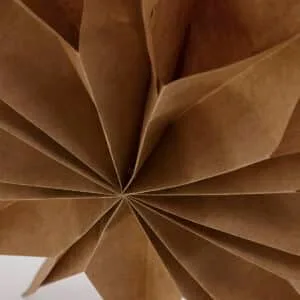 Grande étoile en papier « Capella »