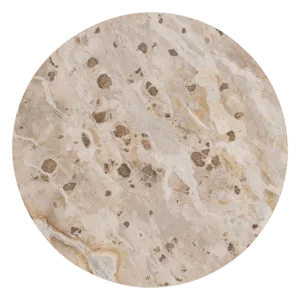 Plateau rond en marbre