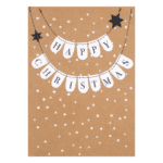 Carte de Noël « Happy Christmas » Rader
