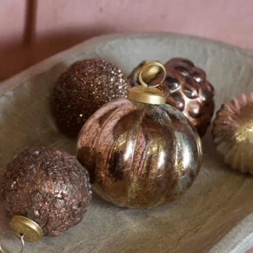 Ornement de Noël en cuivre