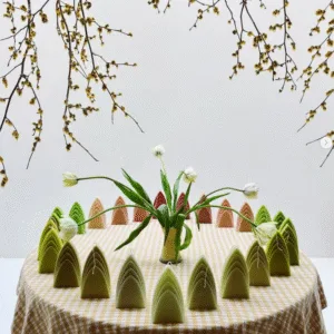Bougie colorée artisanale « Arche » grand format – Plusieurs coloris | Twicy Store