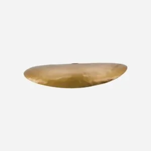 Abat-jour « Hatt » en laiton antique – 60 cm