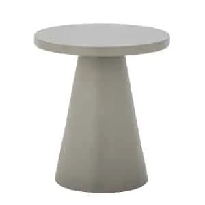 Table d’appoint ronde en béton gris « Ray » Bloomingville