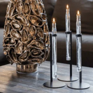 Bougie à huile cylindrique en verre Peri Living