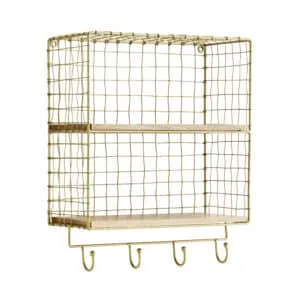 Etagère métallique à crochets – Madam Stoltz