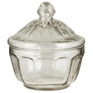Bonbonnière en verre avec couvercle – Ib Laursen