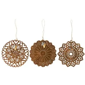 Set de 3 fleurs à suspendre « Gloria » – Ib Laursen