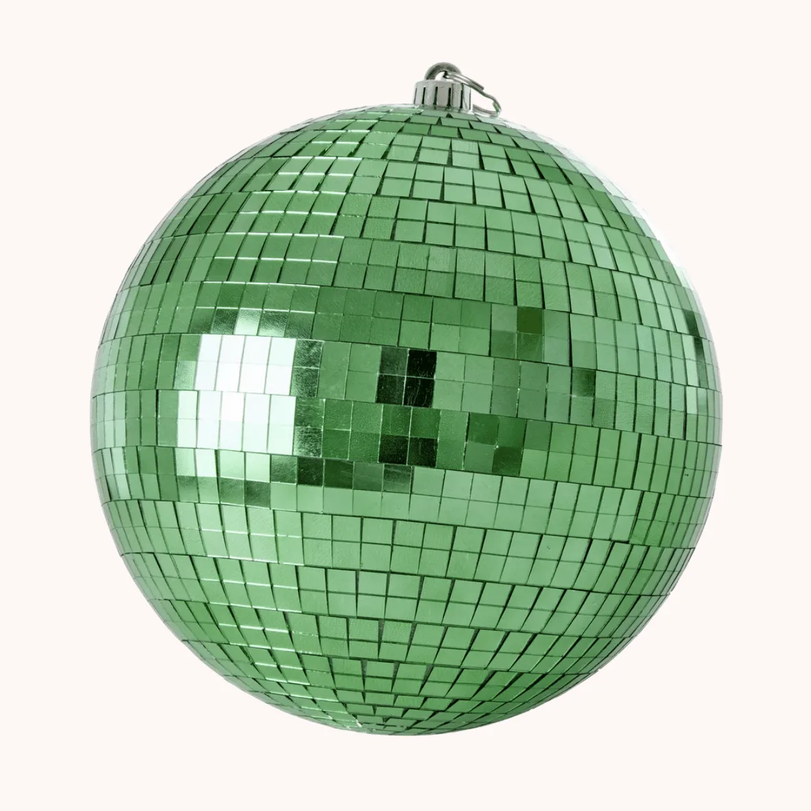 Boule à facettes verte - boule disco déco Rice
