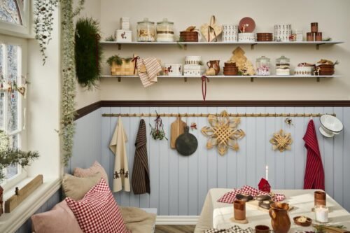 Boîte à biscuits métallique "Guirlande de Noël" - Ib Laursen