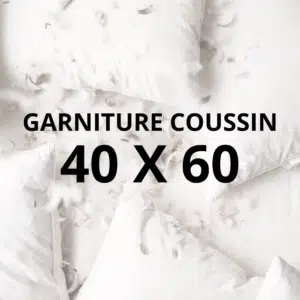 Garniture de coussin 40 x 60 cm
