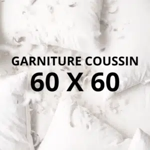 Garniture de coussin 60 x 60 cm en coton – Madam Stoltz