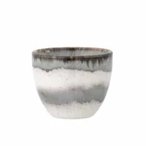 Tasse en grès émaillé gris « Paula » – Bloomingville