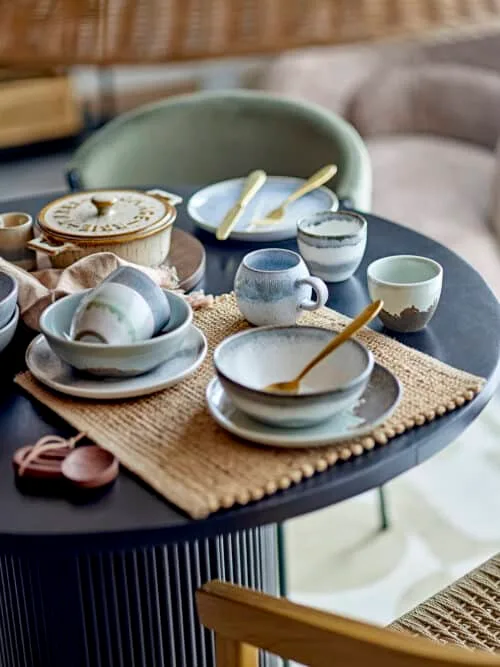 Tasse en grès émaillé gris "Paula" - Bloomingville