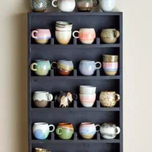 Tasse en grès émaillé gris « Paula » – Bloomingville