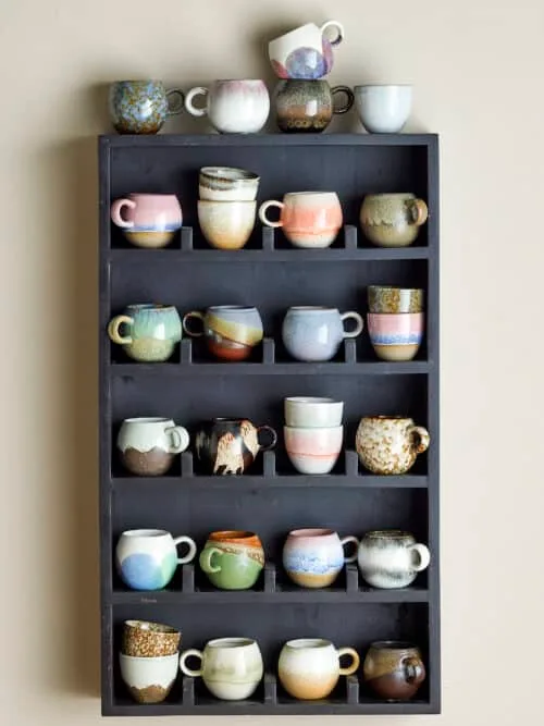 Tasse en grès émaillé gris "Paula" - Bloomingville