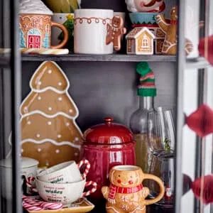 Mug « Ginnie » bonhomme pain d&rsquo;épices – Bloomingville