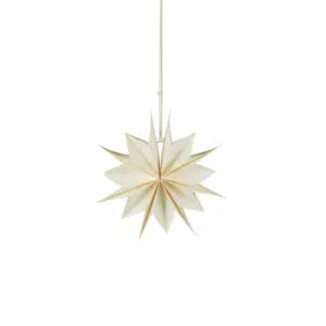 Etoile en papier blanc à suspendre « Stella » 25 cm – Ib Laursen