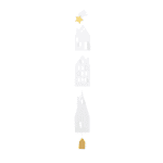 Guirlande en papier « Maisons d’hiver » – Räder