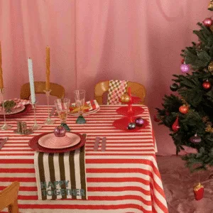 Set de 2 serviettes de table à message « Happy Together » – 2 variations | Twicy Store