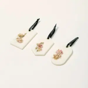 Tablette de cire parfumée « Poire, Pivoine et Patchouli » – 2 tailles