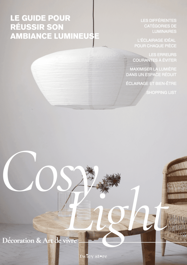 Couverture du guide "Cosy light" pour réussir son ambiance lumineuse