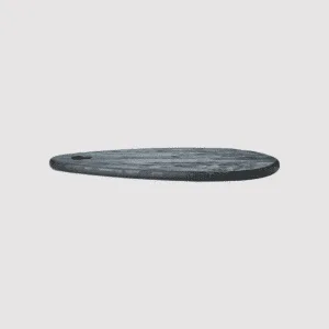 Planche à découper ovale en bois noir « Portland » – Twicy Store