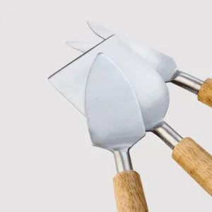 Set de 3 couverts à fromage avec manche en bois « Nico » – Twicy Store